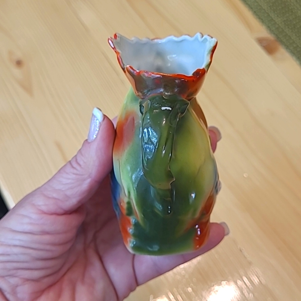 Vintage Schafer & Vater German Porcelain Rooster Creamer - Picture 5 of 14